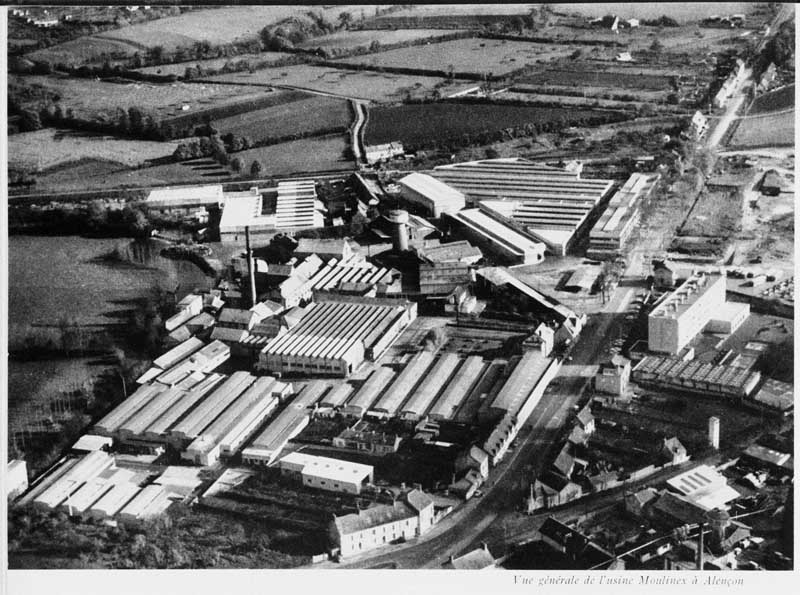 moulin à farine dit moulin d'Ozé, puis filature d'Ozé, puis usine de matériel électroménager Moulinex