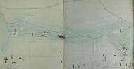 Plan de situation de l’usine du Déluge, 17 juillet 1852 par Bougarel ingénieur (AD Eure, 18 S 84).