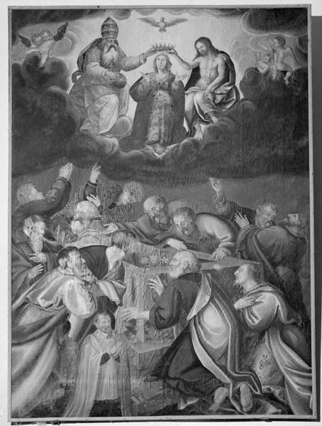 tableau : Couronnement de la Vierge