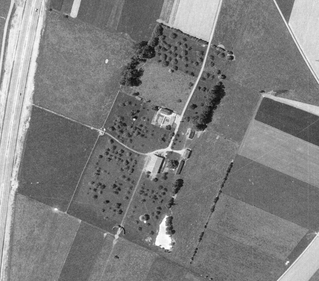 manoir de la Bataille, actuellement ferme et unité de méthanisation Agri-Bio-Energie