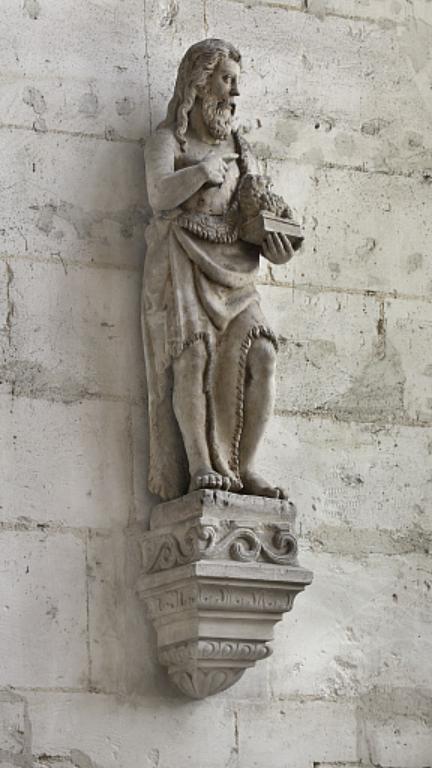 statue, saint Jean-Baptiste