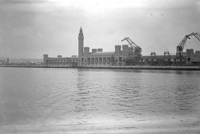 gare maritime puis parc d'exposition actuellement Cité de la Mer