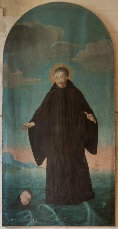 tableau : Sauvetage du moine Placide