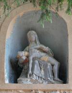 groupe sculpté (petite nature) : Pietà