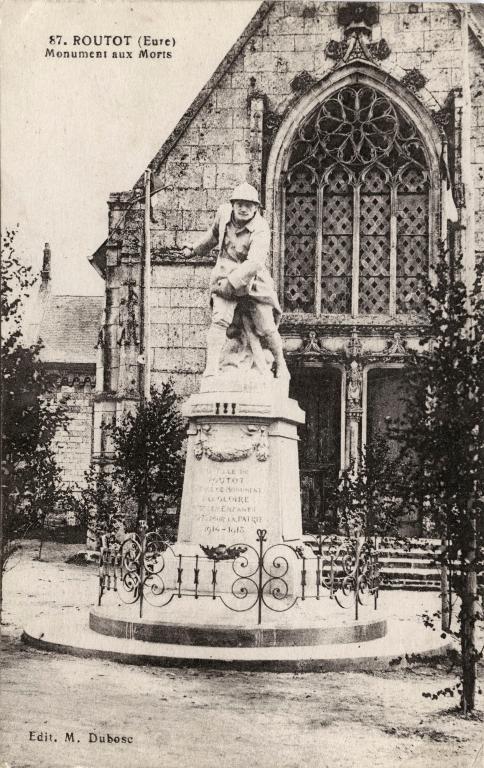 monument aux morts de la guerre de 1914-1918 : Debout les Morts