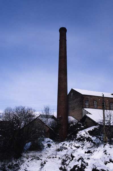 moulin à blé et filature de lin, puis filature de lin, puis laiterie industrielle, puis chocolaterie, actuellement cidrerie distillerie