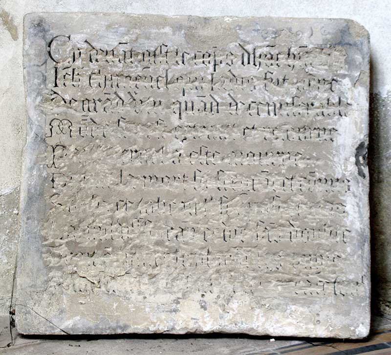 plaque funéraire n°3