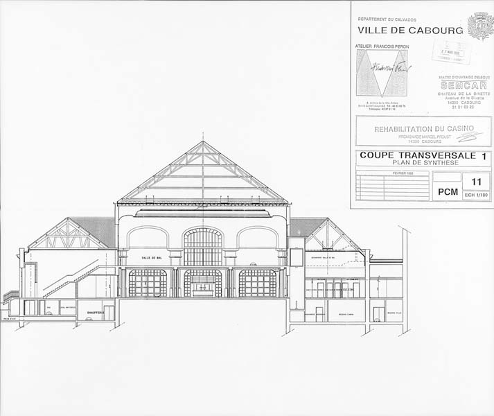 établissement de bains et casino dits Grand Casino de Cabourg, actuellement casino dit Le Casino de Cabourg