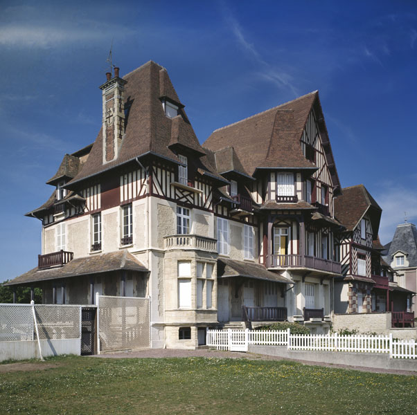 les maisons d'Hermanville-sur-Mer