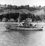 bateau de service : gabare de mer G. 1 dit SCARABEE