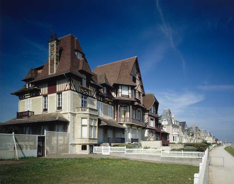 les maisons d'Hermanville-sur-Mer