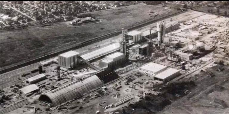 usine d'engrais chimiques Azolacq, puis Cofaz, puis Norsk-Hydro, puis Yara
