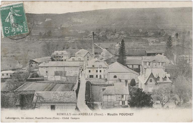 moulin à foulon et filature de laine Chardon puis moulin à foulon Barette, dit moulin Pouchet (3)