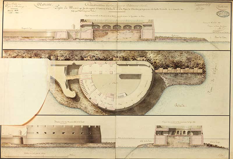 ensemble de 2 forts dits forts des musoirs