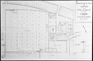 Manufacture de toiles de Vimoutiers. Communes de Beuvilliers, Calvados. L'usine. Plan de l'étage.- Plan, J. Vidaud (paysagiste), décembre 1954.
