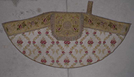 ensemble de 3 chapes de Chantre (ornement blanc)