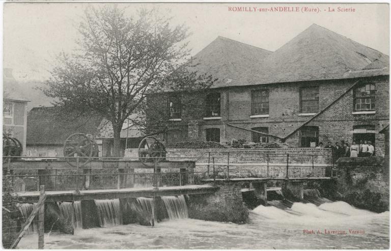 laminoir-tréfilerie des Fonderies de Romilly, puis scierie de la société les Bois Utiles, dite usine de Besle