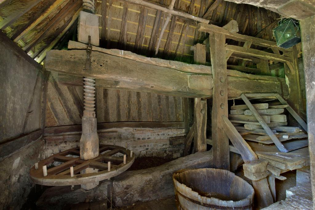 pressoir à longue étreinte