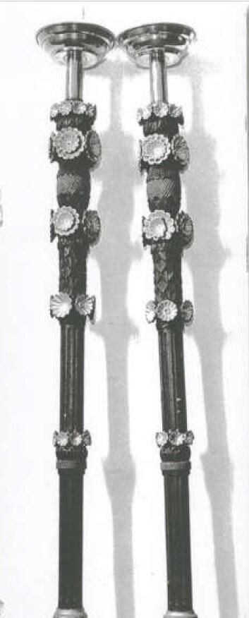 ensemble de 4 torchères