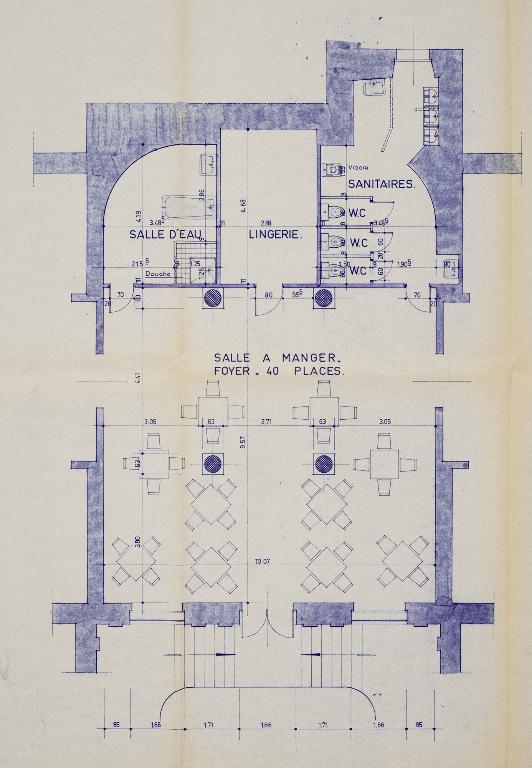 bâtiment conventuel de l'abbaye de la Trinité dite abbaye aux Dames, actuellement hôtel de région