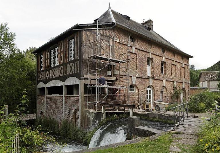 moulin à blé Quesnel puis Crespin, puis minoterie Crespin