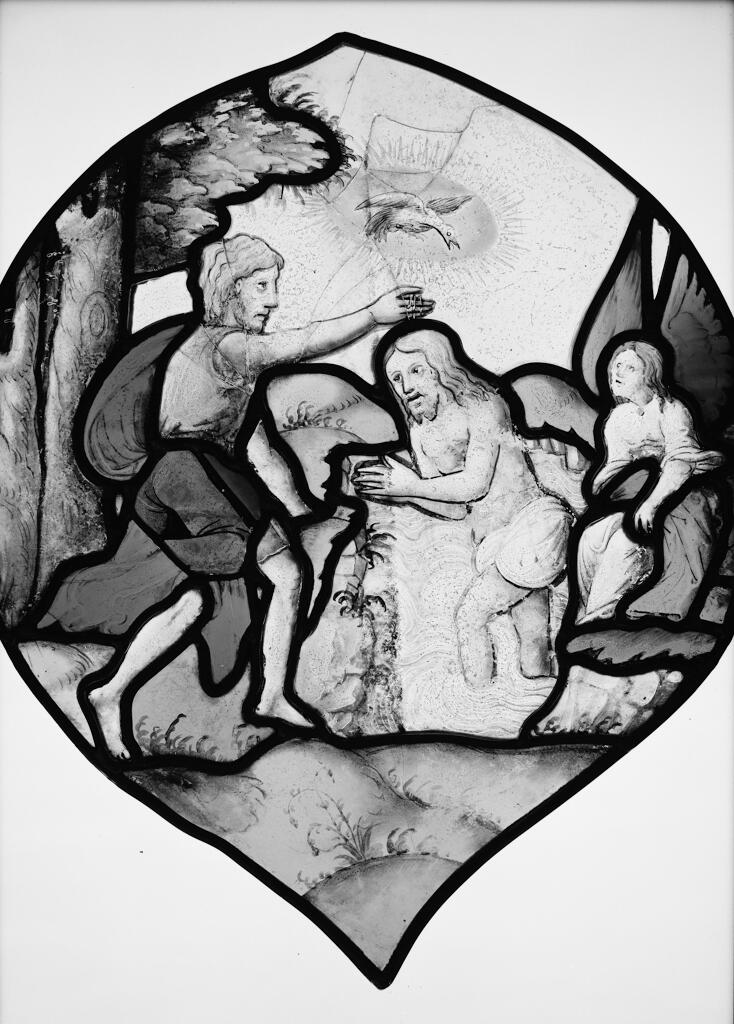 verrière : Baptème du Christ (baie 7)