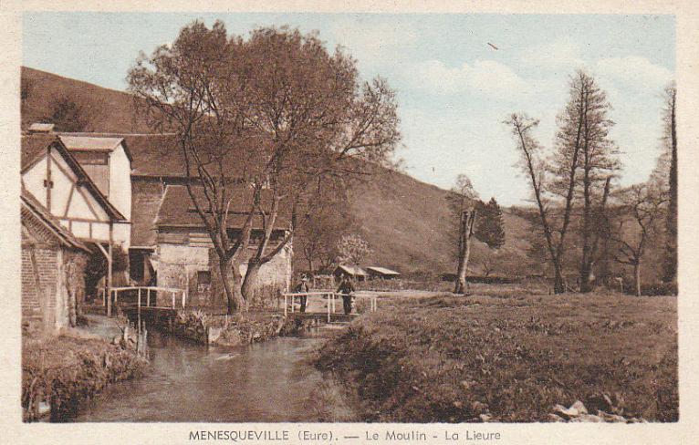 moulin à papier puis moulin à blé, dit moulin de Ménesqueville