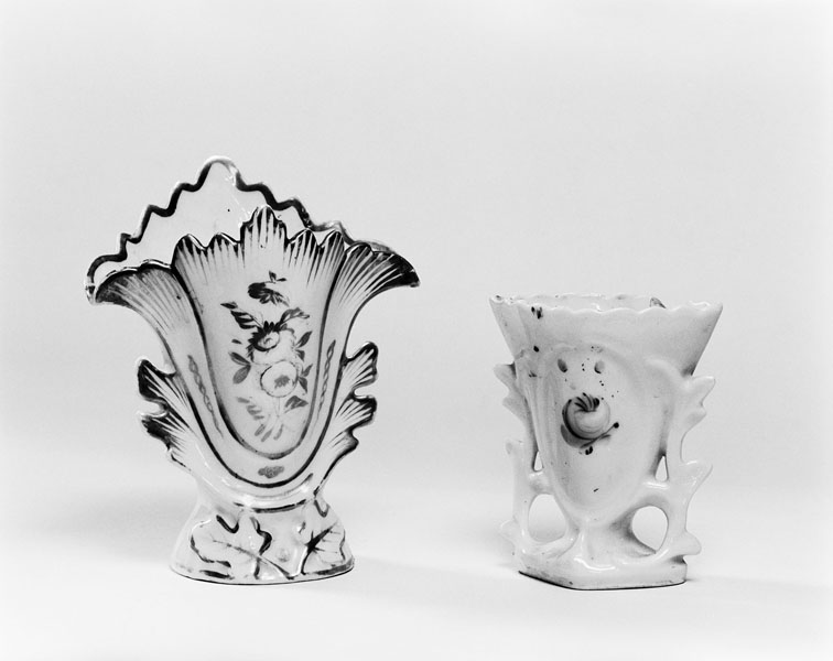 ensemble de 2 vases d'autel