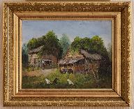 tableau : Paysage normand