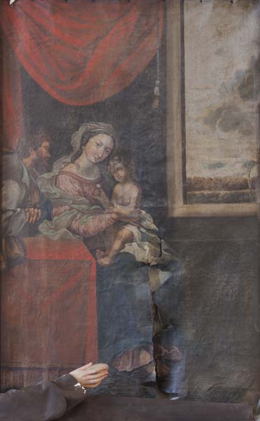 tableau d'autel : Sainte Famille