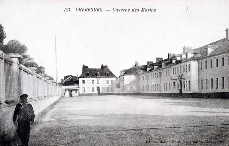 caserne de l'Abbaye dite caserne des équipages de la Flotte actuellement Service Historique de la Défense section Marine