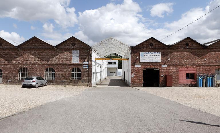 filature de coton de la Tannebrune, puis usine de poudre métallique des Tréfileries et Laminoirs du Havre, puis usine de chaudronnerie Caudrillier