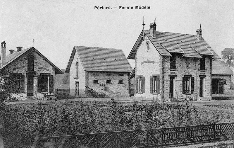 ferme modèle, actuellement maison