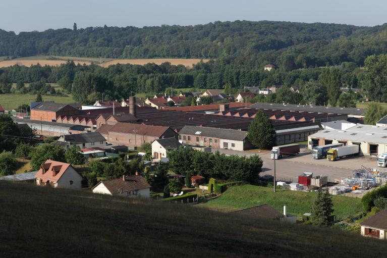 filature et tissage de coton les Châteaux, puis usine de matelas et sommiers Mérinos