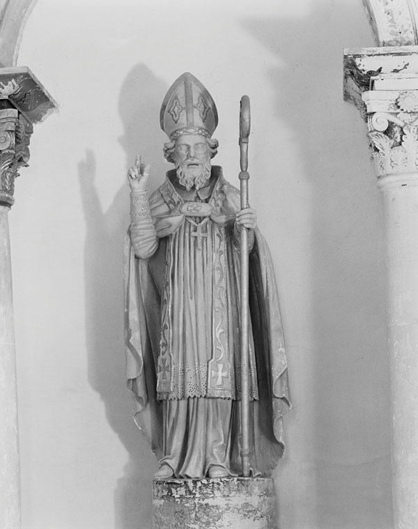 statue (grandeur nature) : saint Martin