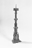 ensemble de 10 chandeliers d'autel, croix d'autel (garniture du maître-autel)
