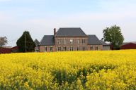 manoir de la Bataille, actuellement ferme et unité de méthanisation Agri-Bio-Energie