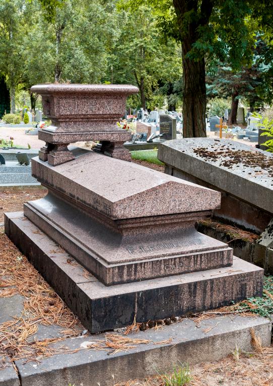 Tombeau (sarcophage) de la famille Billon-Tessier