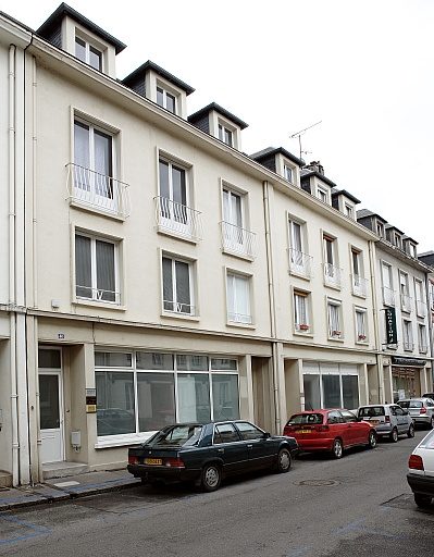 Elévation rue Sadi Carnot