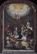 tableau : Adoration des bergers