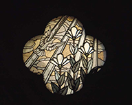 ensemble de 2 verrières figurées décoratives