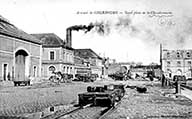 Arsenal de CHERBOURG Terre plein de la Chaudronnerie.- Carte postale, Collection Mercier, Cherbourg. (AD Manche. Série FI).