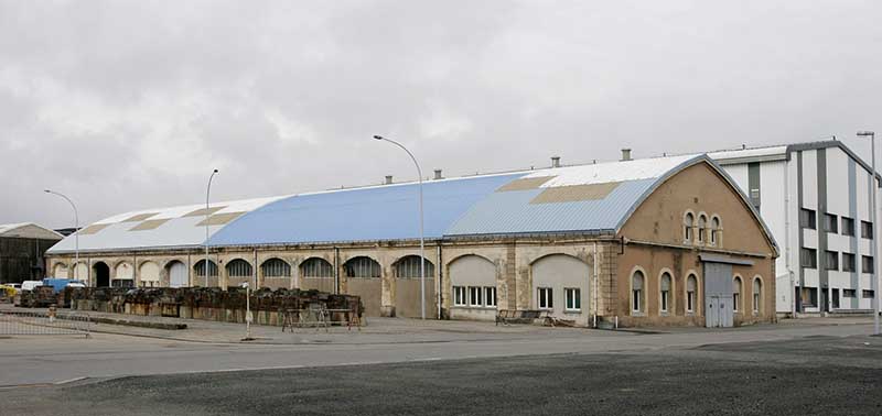 usine dite halle de travail du bassin Napoléon III