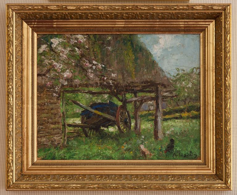 tableau : Paysage normand