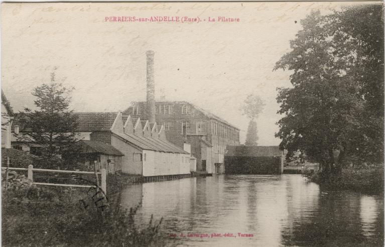 filature puis tissage de coton des établissements Boulanger, usine du Déluge