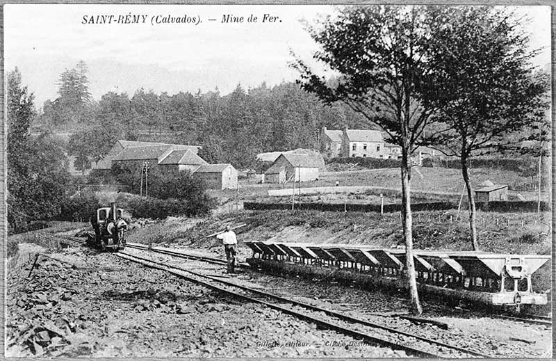 mine de fer de la Société civile des mines de fer de Saint-Rémy, puis de la Société anonyme des mines de fer de Saint-Rémy