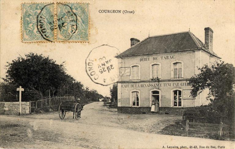 le bourg de Courgeon
