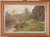 tableau : Bords de l'Orne