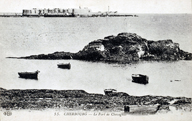 55 Le Fort Chavagnac.- Carte postale, E. D. (AD Manche. Série FI).