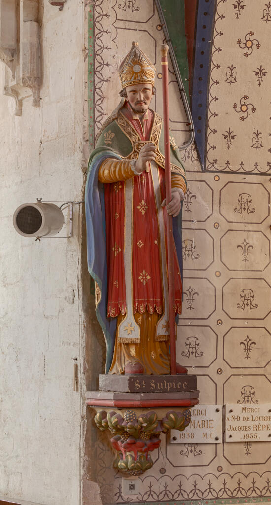 statue (2) : saint Sulpice et saint Ouen